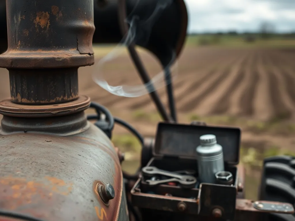 Dlaczego ciągnik dymi na czarno? Przyczyny i jak to naprawić